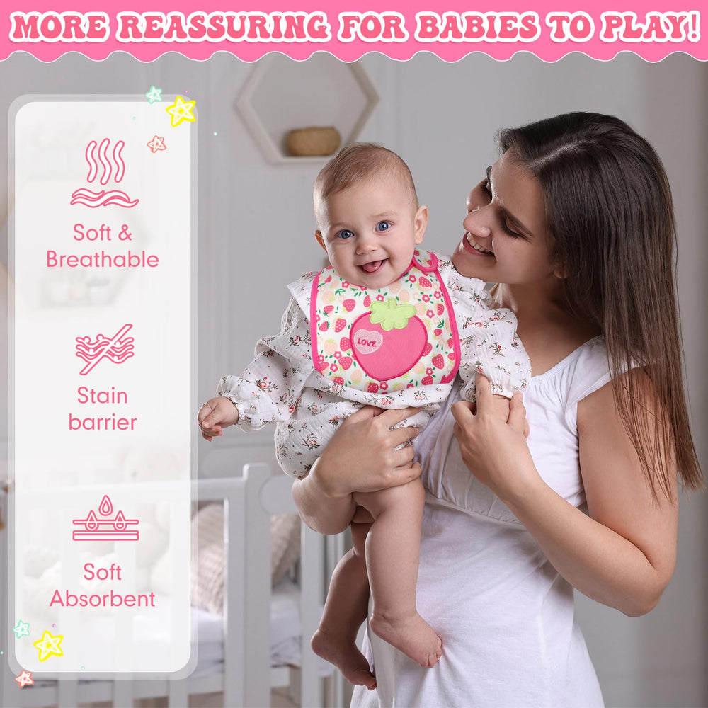 HooLing easy-clean handwash bibs suitable for busy caregivers.