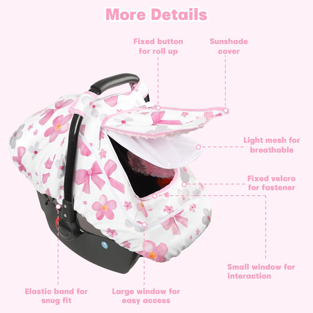Hooyax Mesh ventilation window demonstrates breathable design for baby comfort