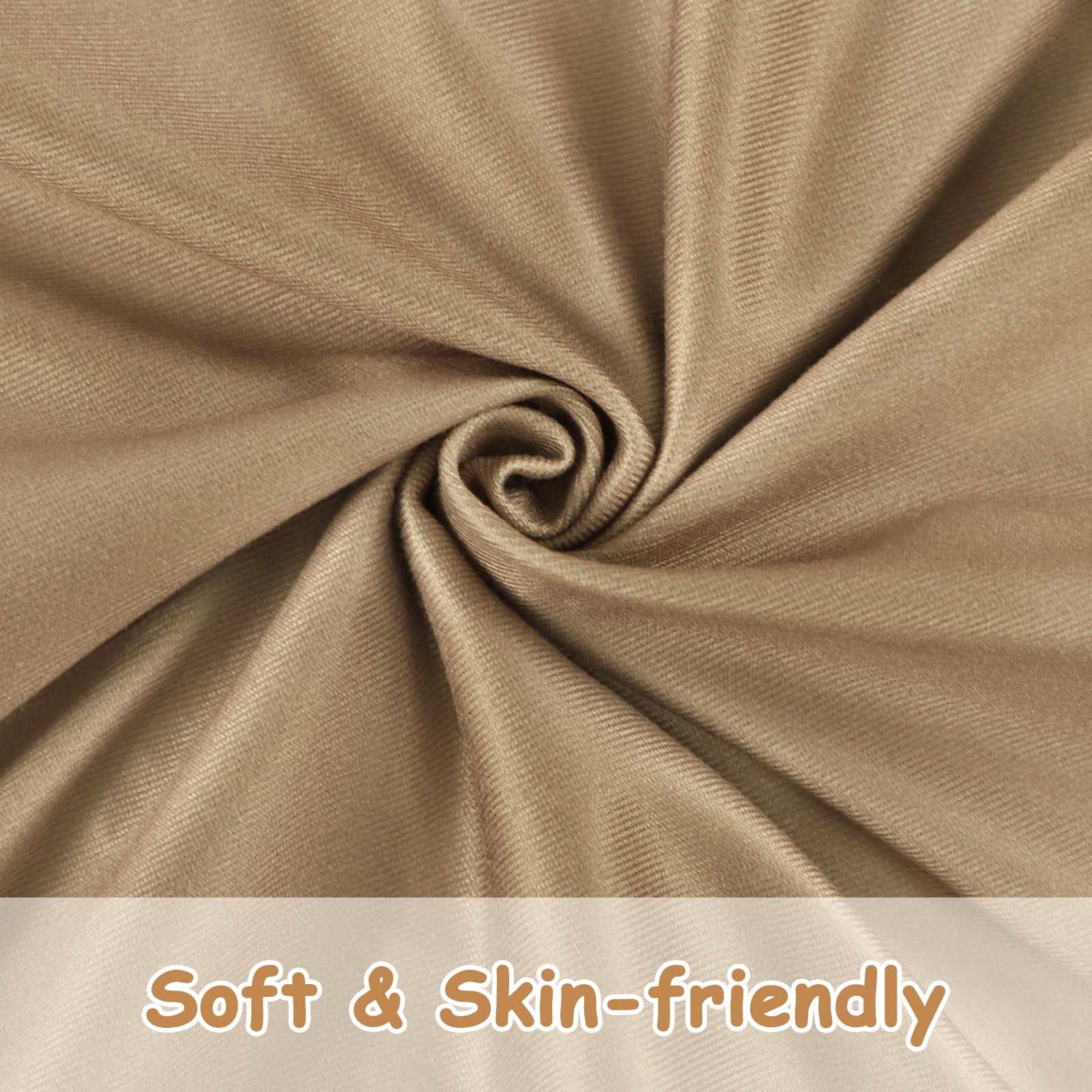 Hooyax baby lounger cover close-up demonstrates gentle touch ideal for sensitive newborn skin.