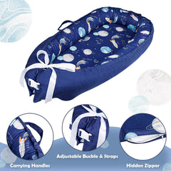 Hooyax baby lounger cover 38x24.5 inch size for most nests.