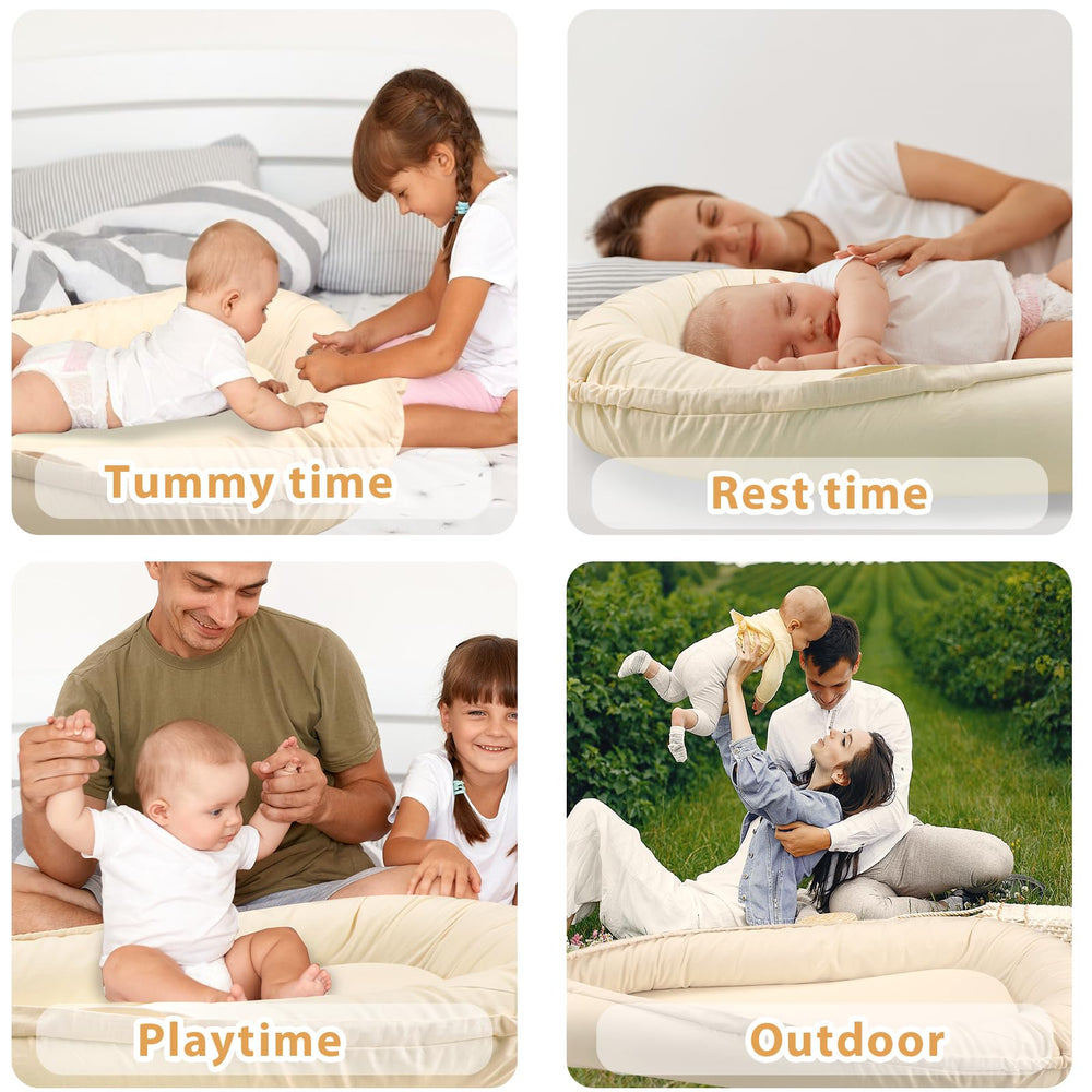 Hooyax lounger cover beige note foam not included