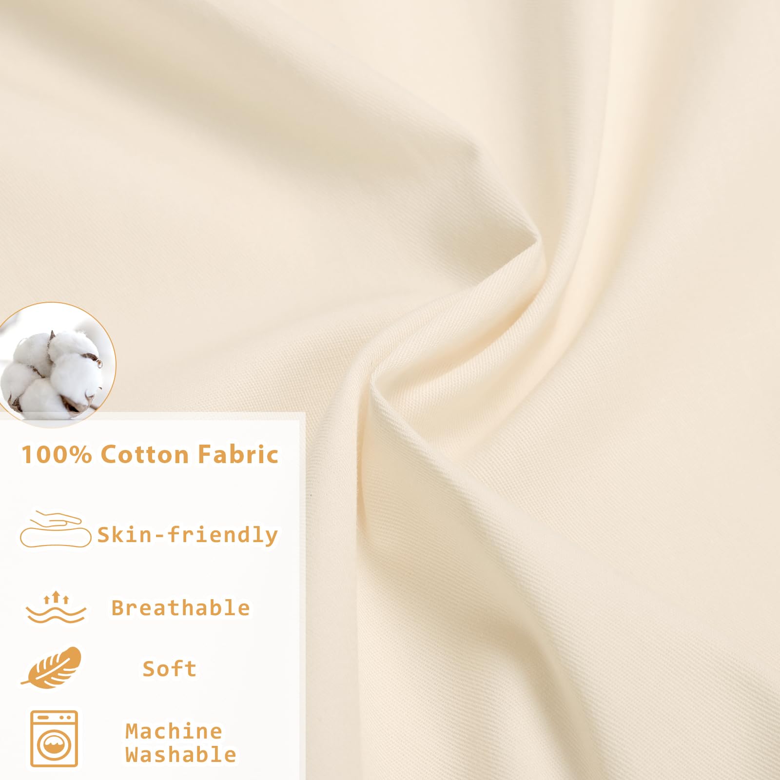 Hooyax lounger cover beige suitable for tummy time and playtime