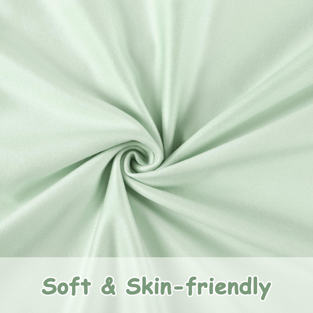 Hooyax lounger cover closeup shows ultra-soft fabric ideal for newborn comfort.
