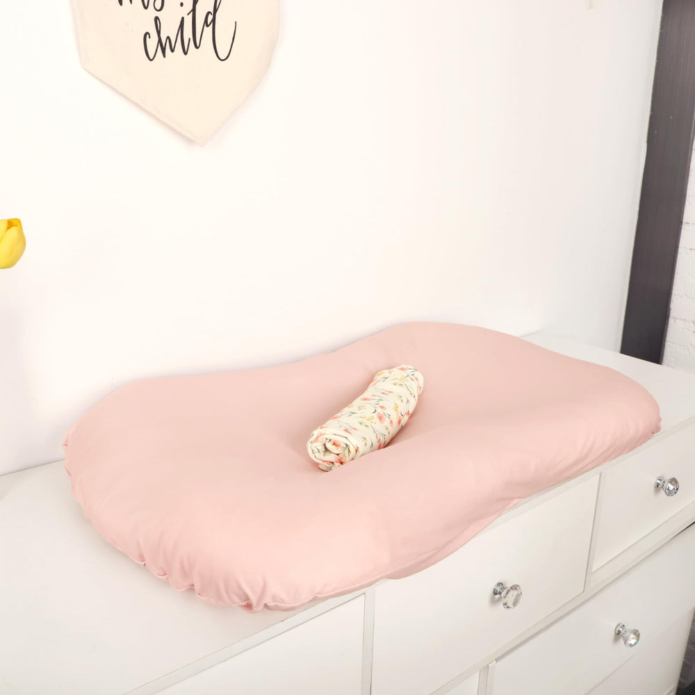 Hooyax baby lounger cover machine-washable durability supports frequent cleanup.