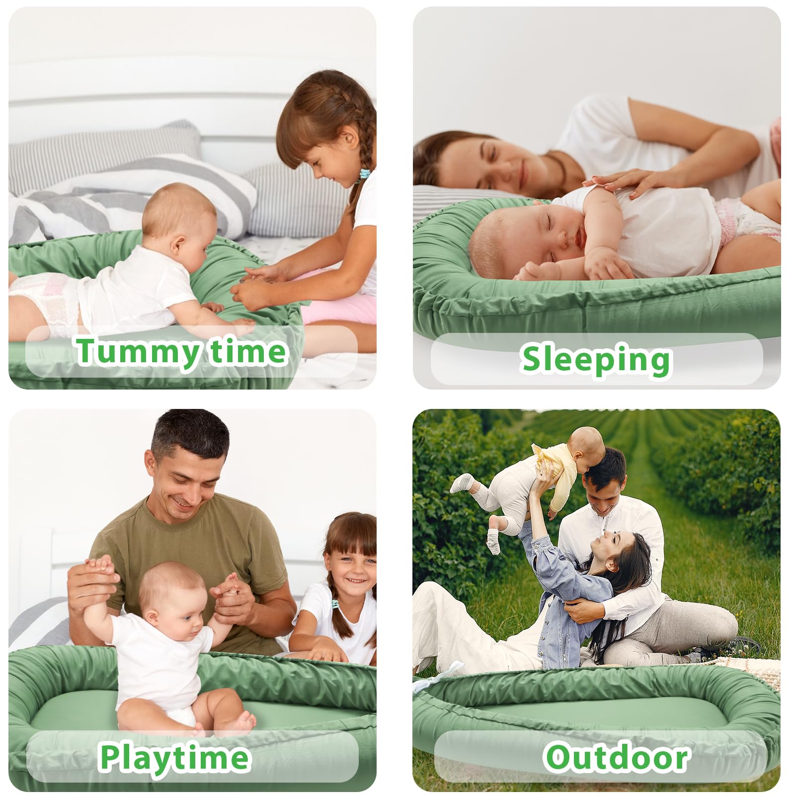 Hooyax cover note: foam not included, designed as a breathable, interchangeable replacement.