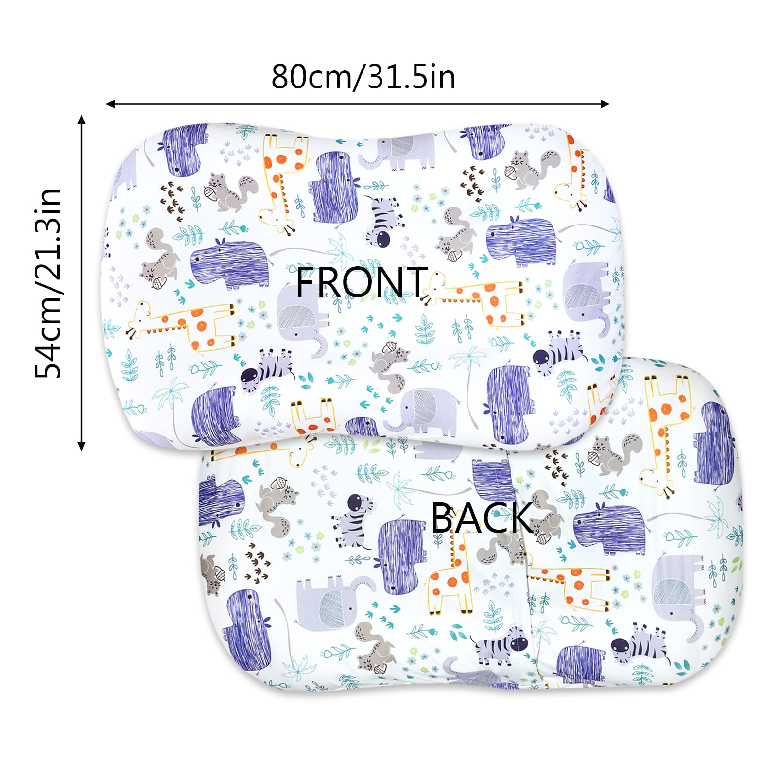 Hooyax slipcover fits most loungers, sized 31.5 by 21.3 inches.
