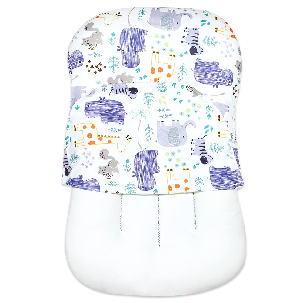 Hooyax animal-design cover packaged as a practical baby shower gift.