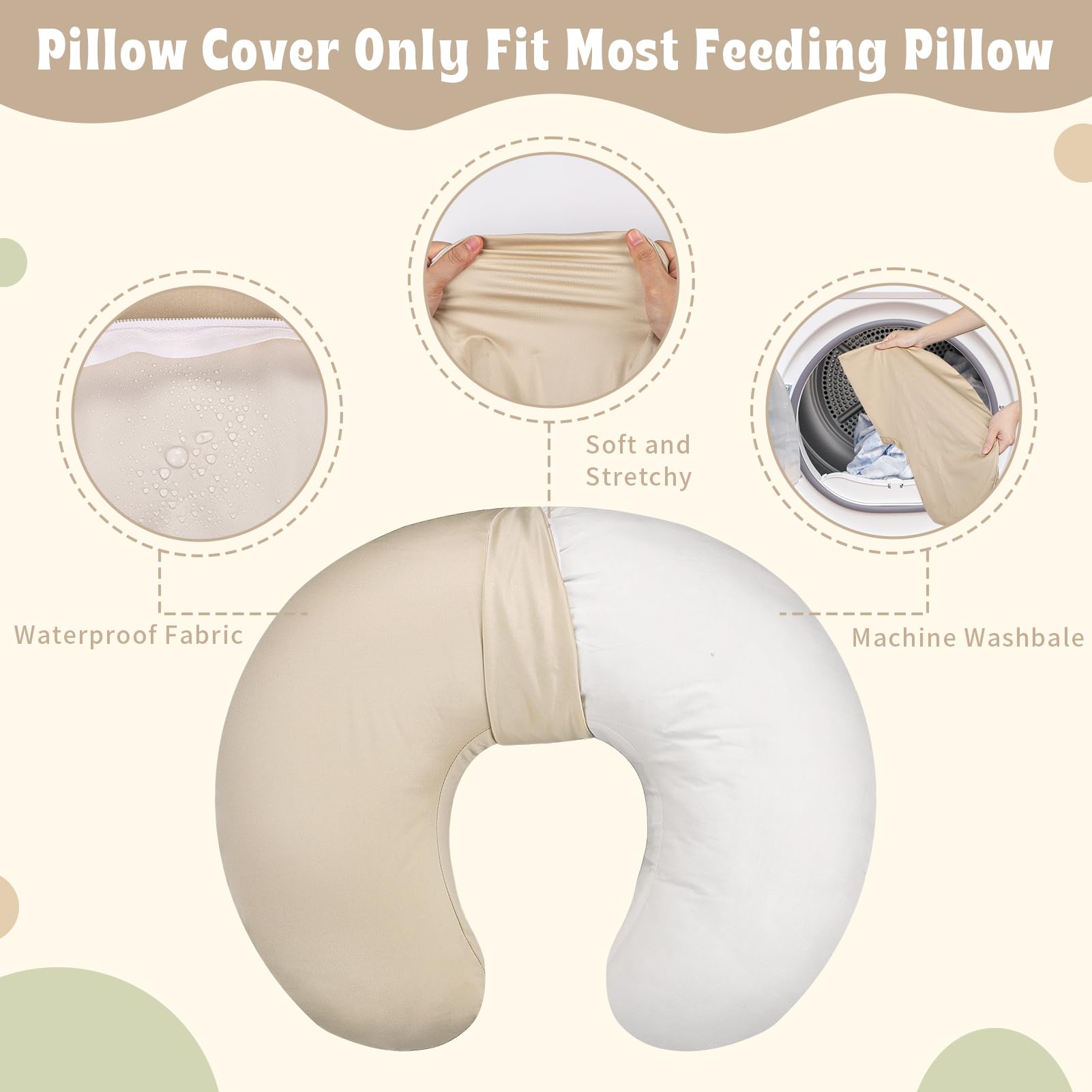 Hooyax machine-washable slipcover stays soft after washing