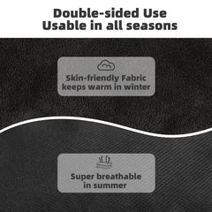 Hooyax dual-sided cushion with mesh side ideal for warm days.
