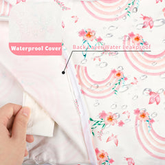 Hooyax durable soft cover remains gentle on baby's skin.