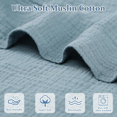Hooyax muslin cover installed on a newborn lounger keeps baby cool and comfortable.