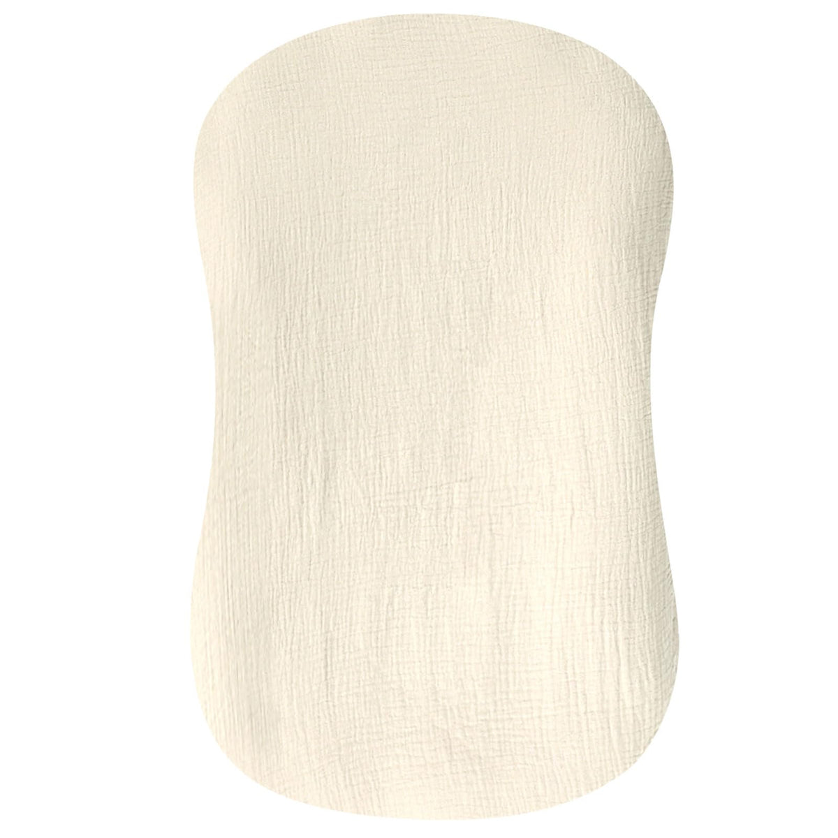 Hooyax muslin baby lounger cover cream packaged for registry and gifting