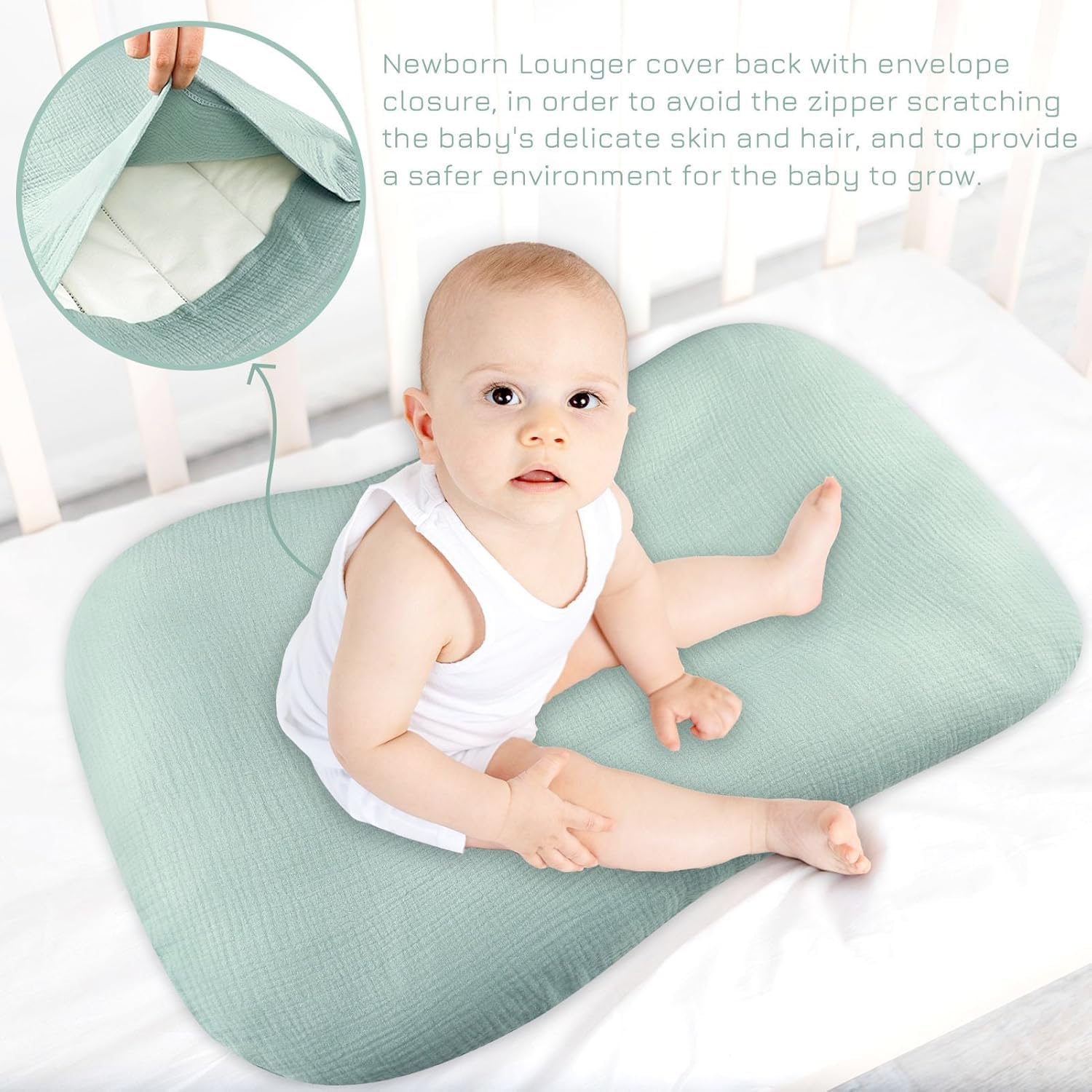 Hooyax reinforced-stitching closeup highlights durability after repeated washes.
