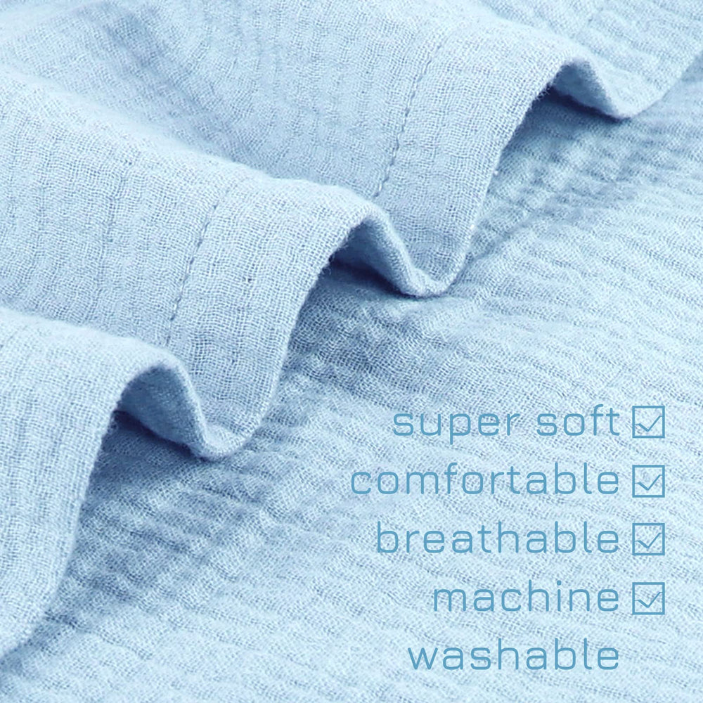 Hooyax muslin baby lounger cover soft texture enhancing gentle newborn comfort.