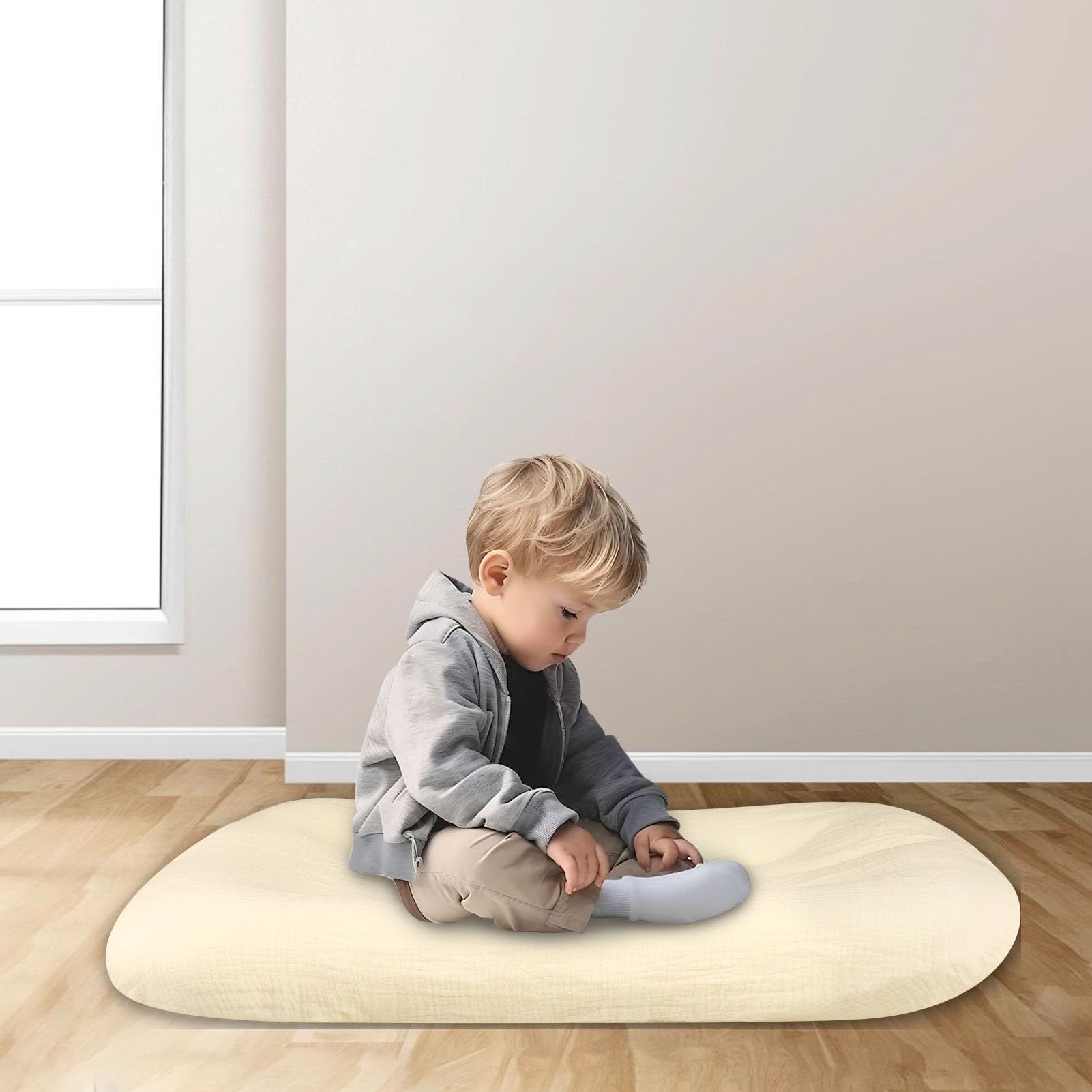 Hooyax muslin lounger cover removable slipcover makes changes easy
