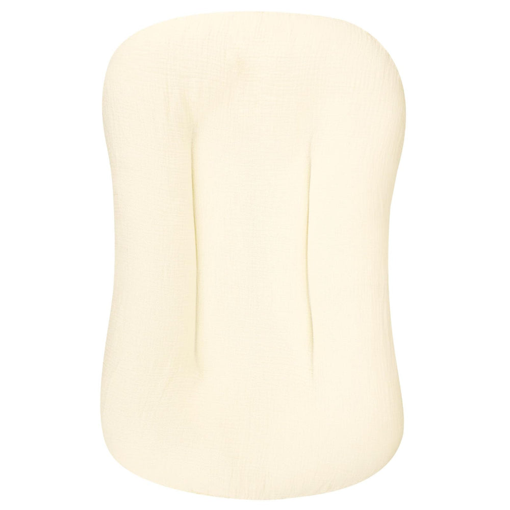 Hooyax muslin lounger cover with soft texture enhances baby comfort during lounging