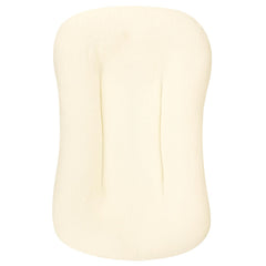 Hooyax muslin lounger cover with soft texture enhances baby comfort during lounging