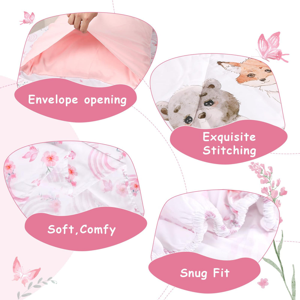 Hooyax pillowcase 30x20 adds soft touch for peaceful naps