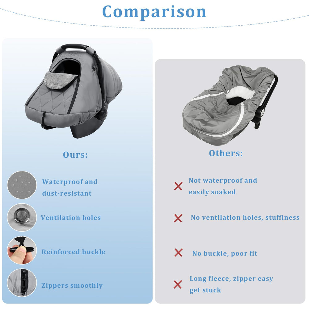 Hooyax durable easy-care cover is machine washable