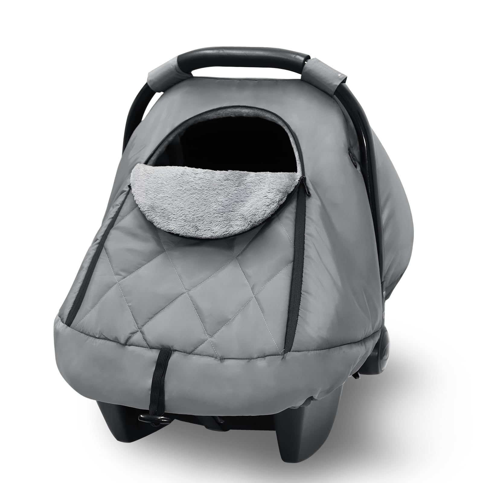 Hooyax winter car seat cover warmth for baby on cold commutes
