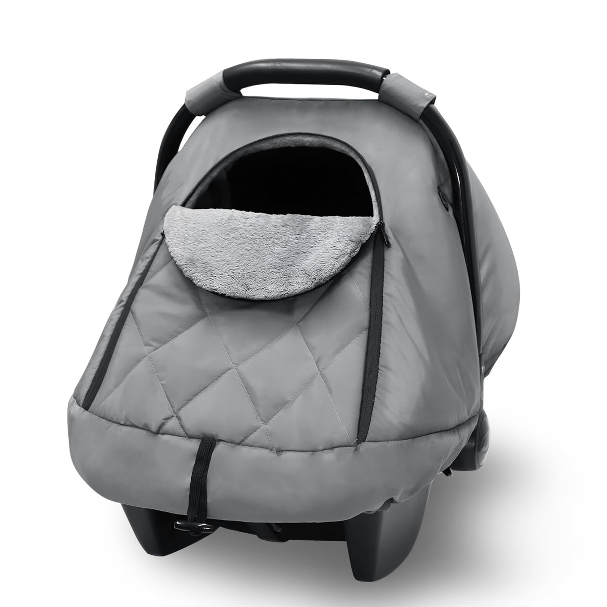Hooyax winter car seat cover warmth for baby on cold commutes