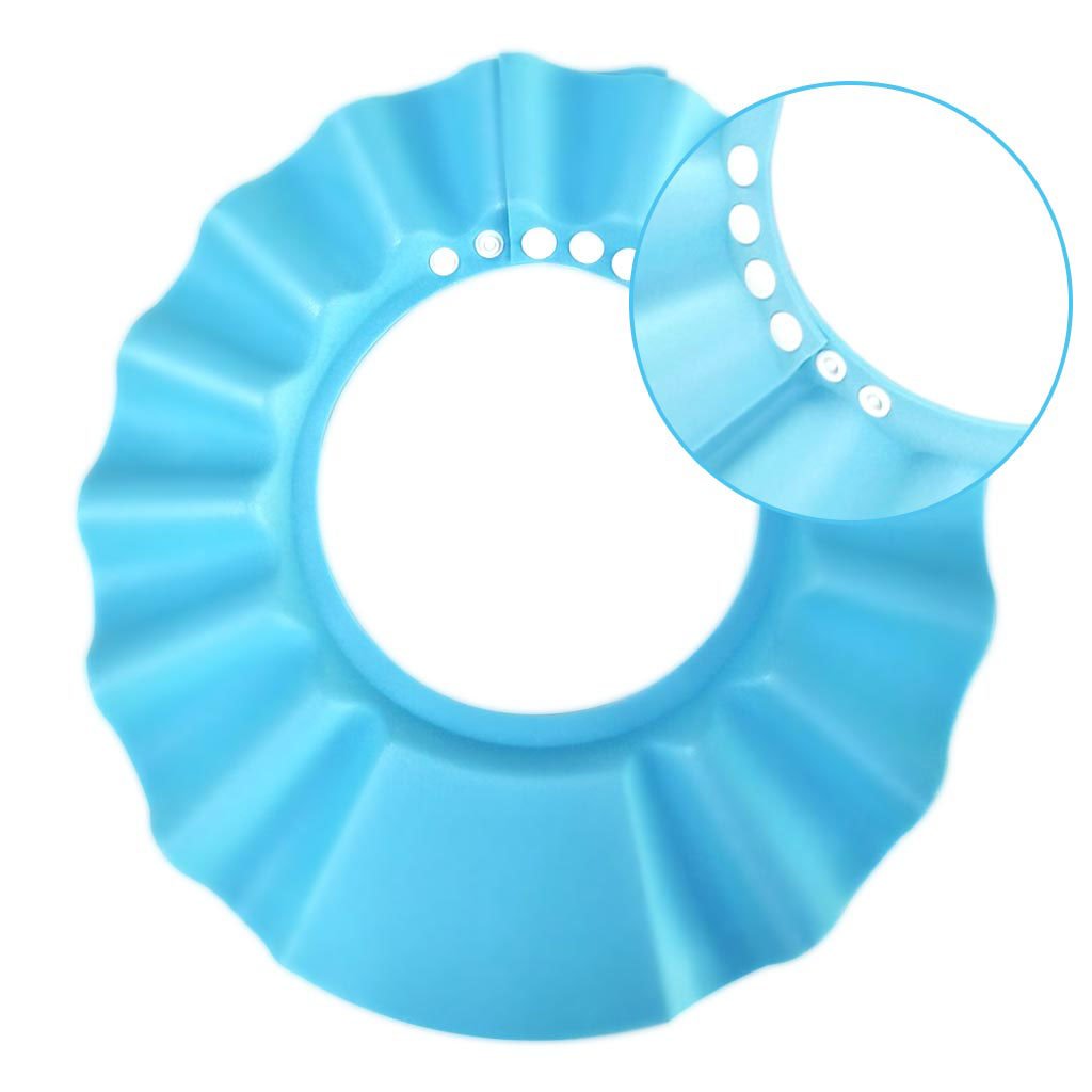 HOOYEE Safe Shampoo Cap EVA resin close-up highlighting soft, durable material