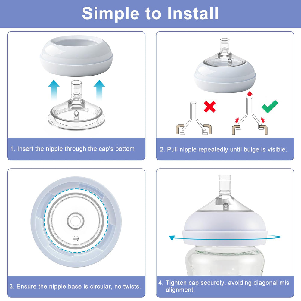 Hopopower compatibility with Philips Avent natural bottles and cups