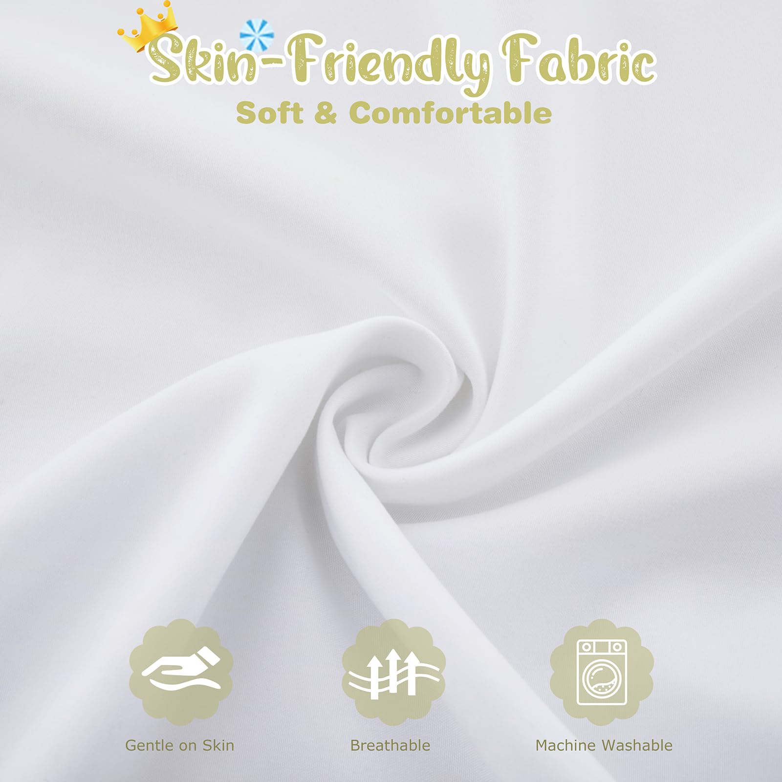 Horbaunal cot sheets ideal for preschool nap time and daycare routines.