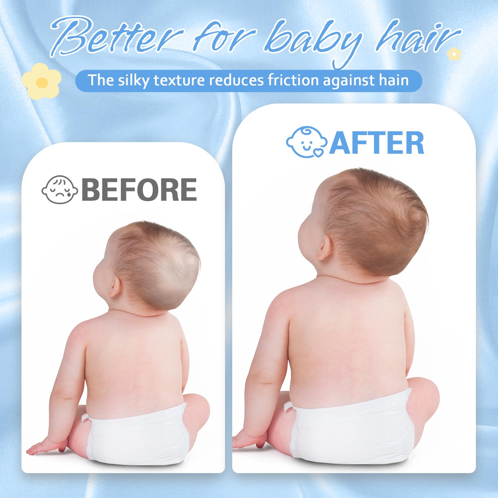 Horbaunal mini crib sheet fits securely with a 5" deep pocket and elasticized corners