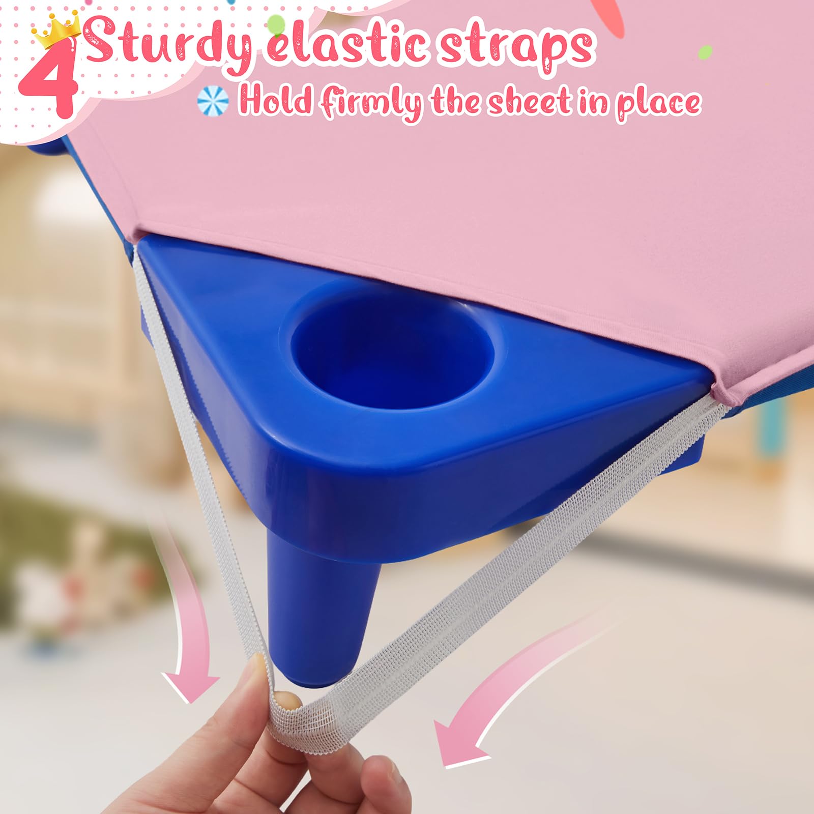 Horbaunal 2-pack packaging shows convenient, quick-change options for busy childcare centers.
