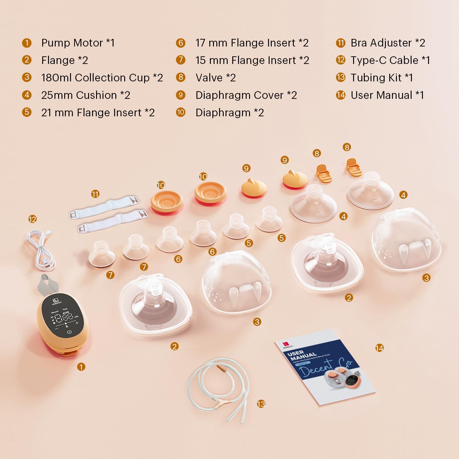 HORIGEN D6 quick-charge battery provides multiple sessions per full charge.