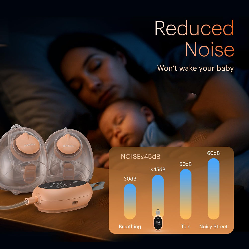 HORIGEN D6 leak-proof double-seal keeps milk secure and mess-free.