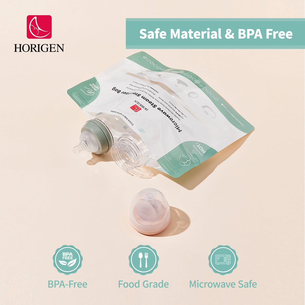 HORIGEN reusable sterilizer bag emphasizes up to 20 uses.