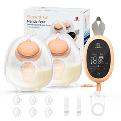 HORIGEN D6 wearable pump with buckle and pocket motor enables hands-free pumping on the go.