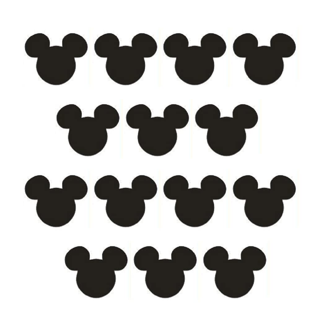 HORNO cartoon wall sticker black adds playful character to kids' rooms, simple decorating.