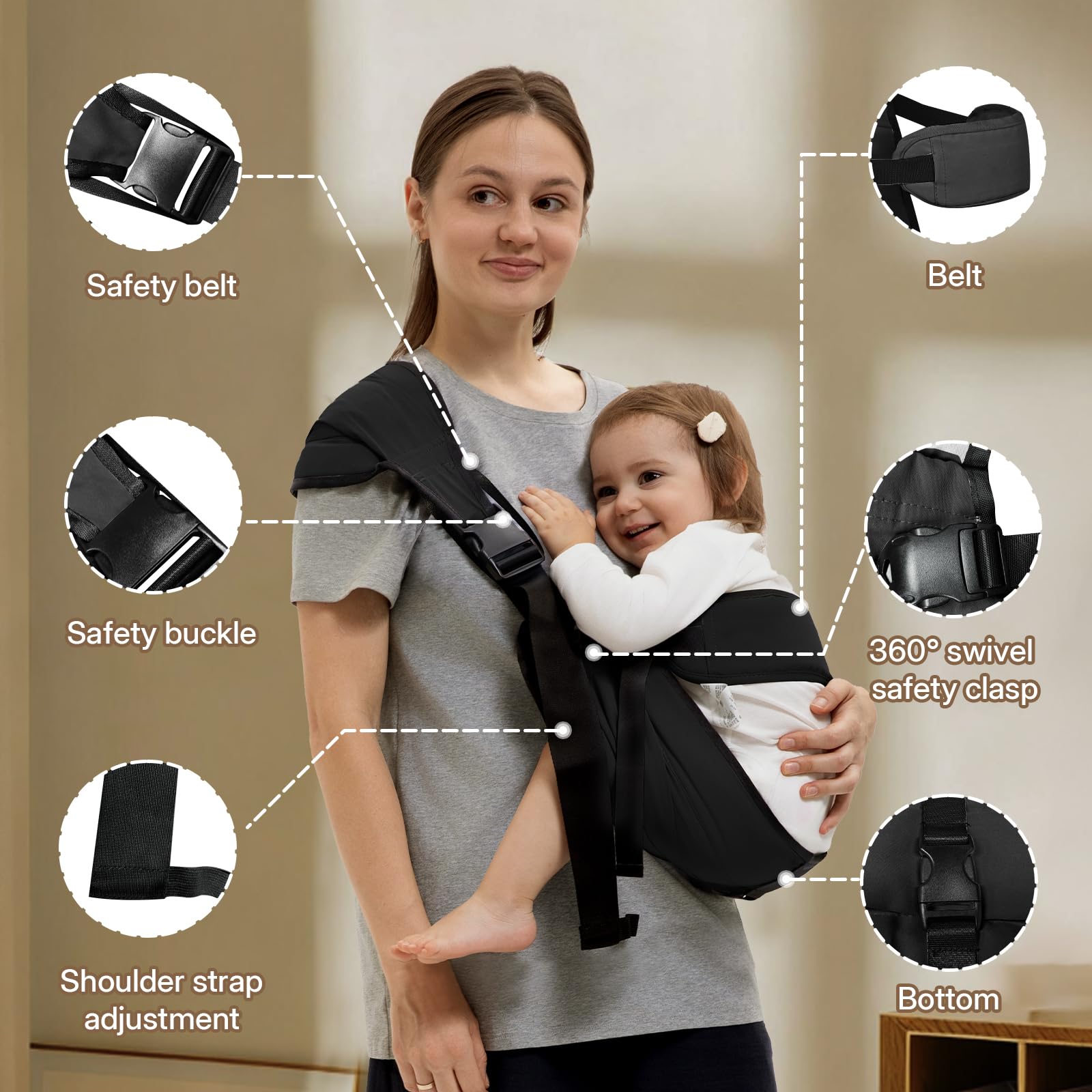 HORUMP home-shopping-travel-use captures everyday moments with a portable carrier.