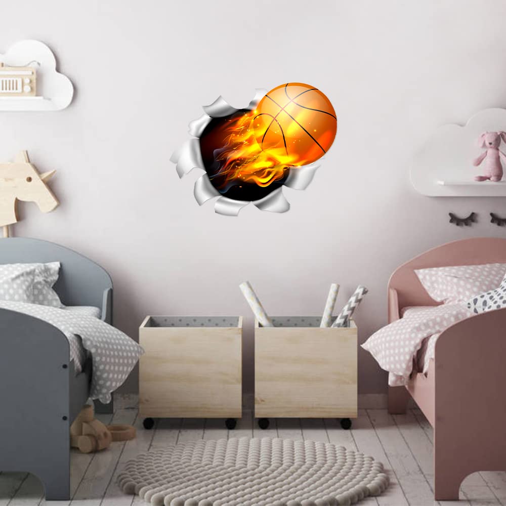 HOSTK removable PVC wall sticker is washable and easy to reposition on clean surfaces.