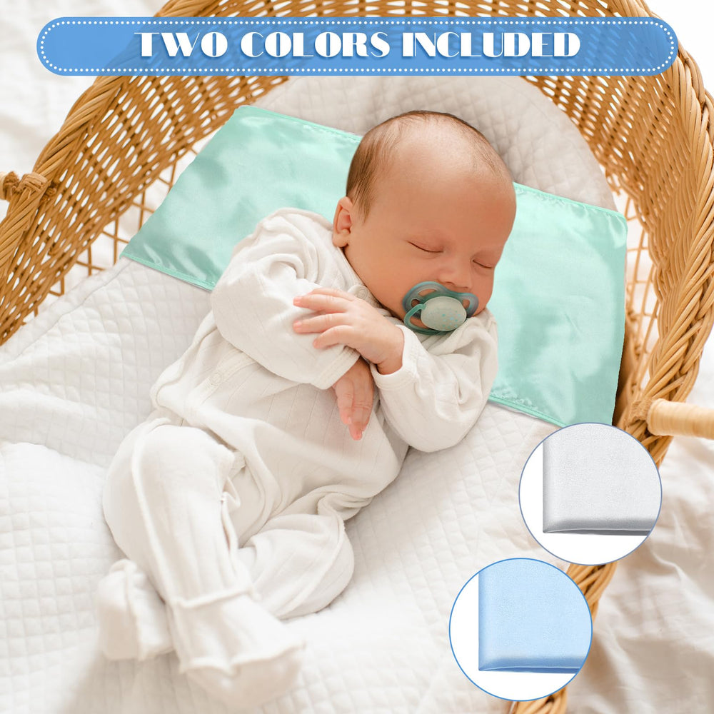 Hosuly satin bassinet sheet edge-band fit demonstrates secure mattress wrap.