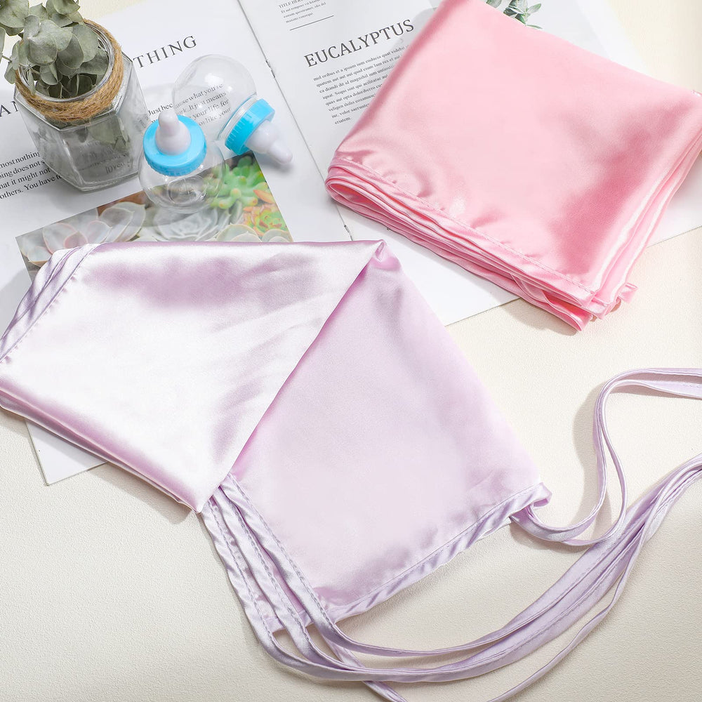 Hosuly satin bassinet sheet soft silk texture invites cozy, calming sleep for babies.