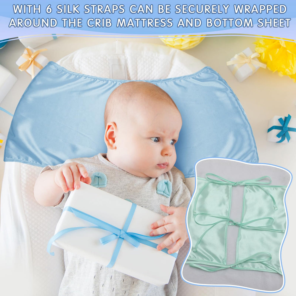 Hosuly satin bassinet sheet is washable and durable for reuse.
