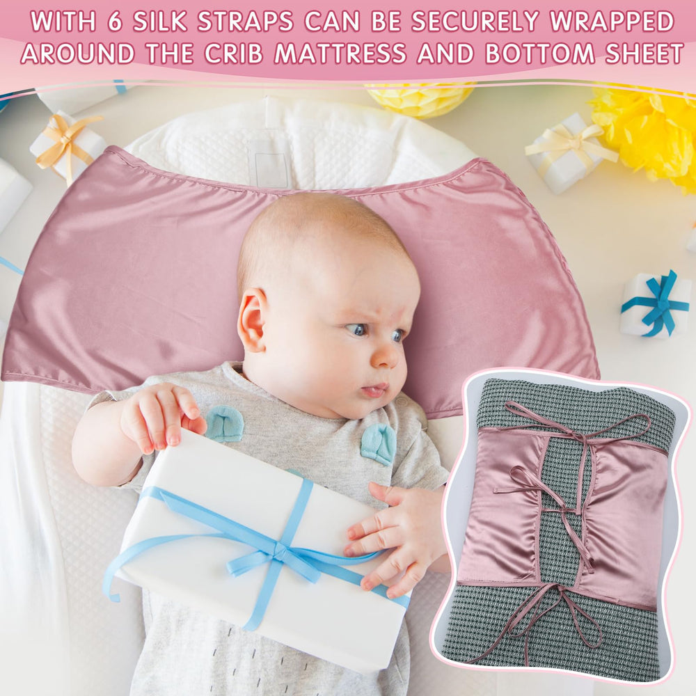 Hosuly satin bassinet sheet is washable and reusable for repeated use