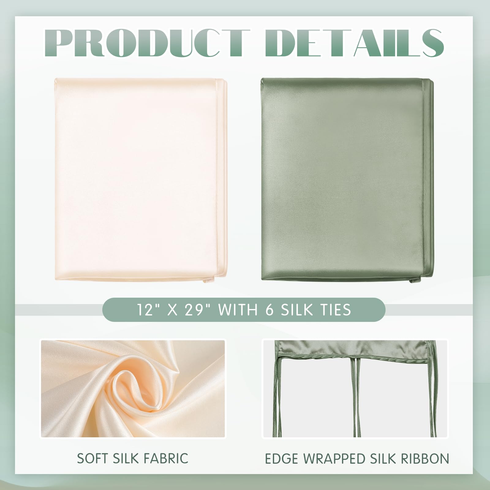 Hosuly satin bassinet sheets on a bassinet show green and white colors for a coordinated nursery.