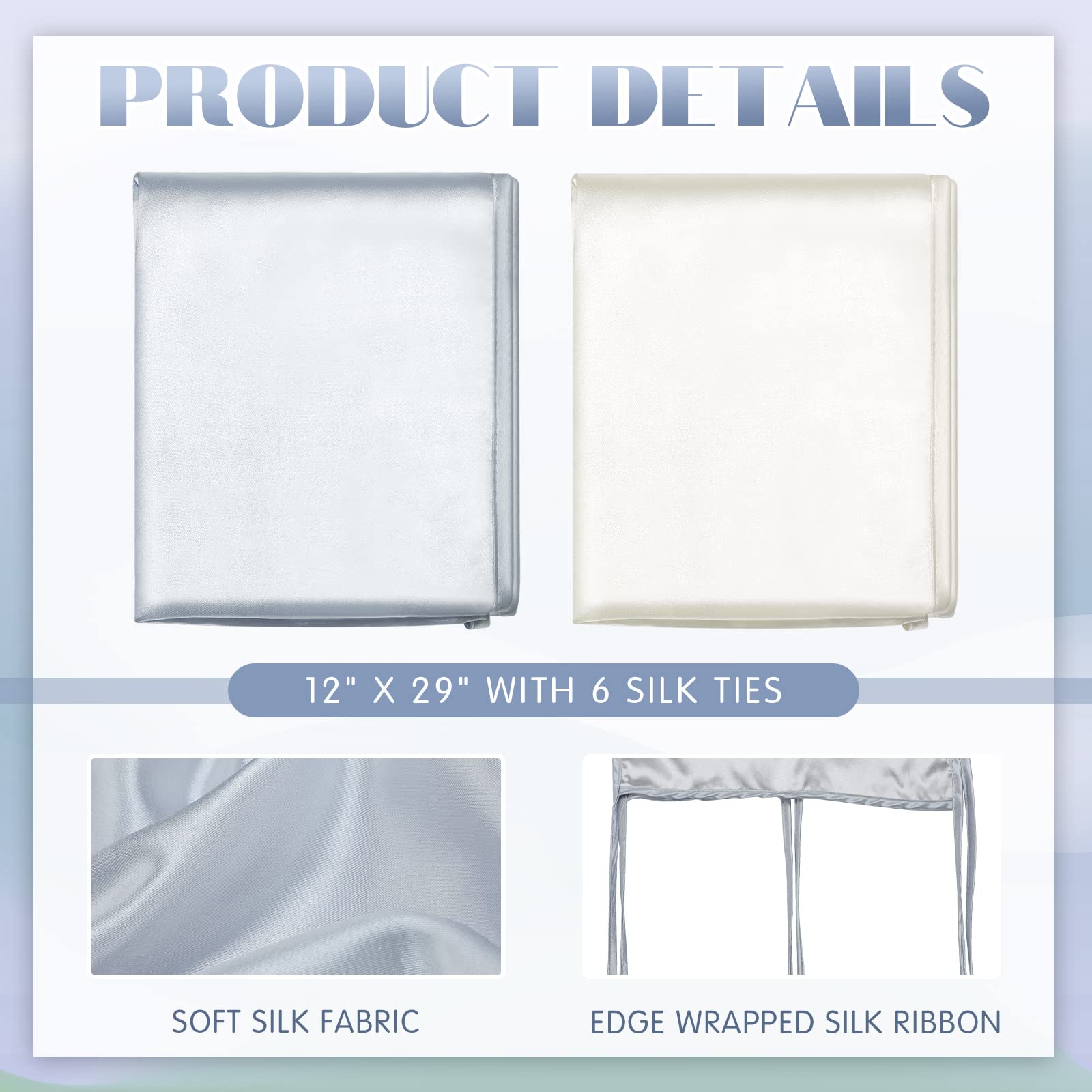 Hosuly satin fabric closeup showing a soft, smooth surface