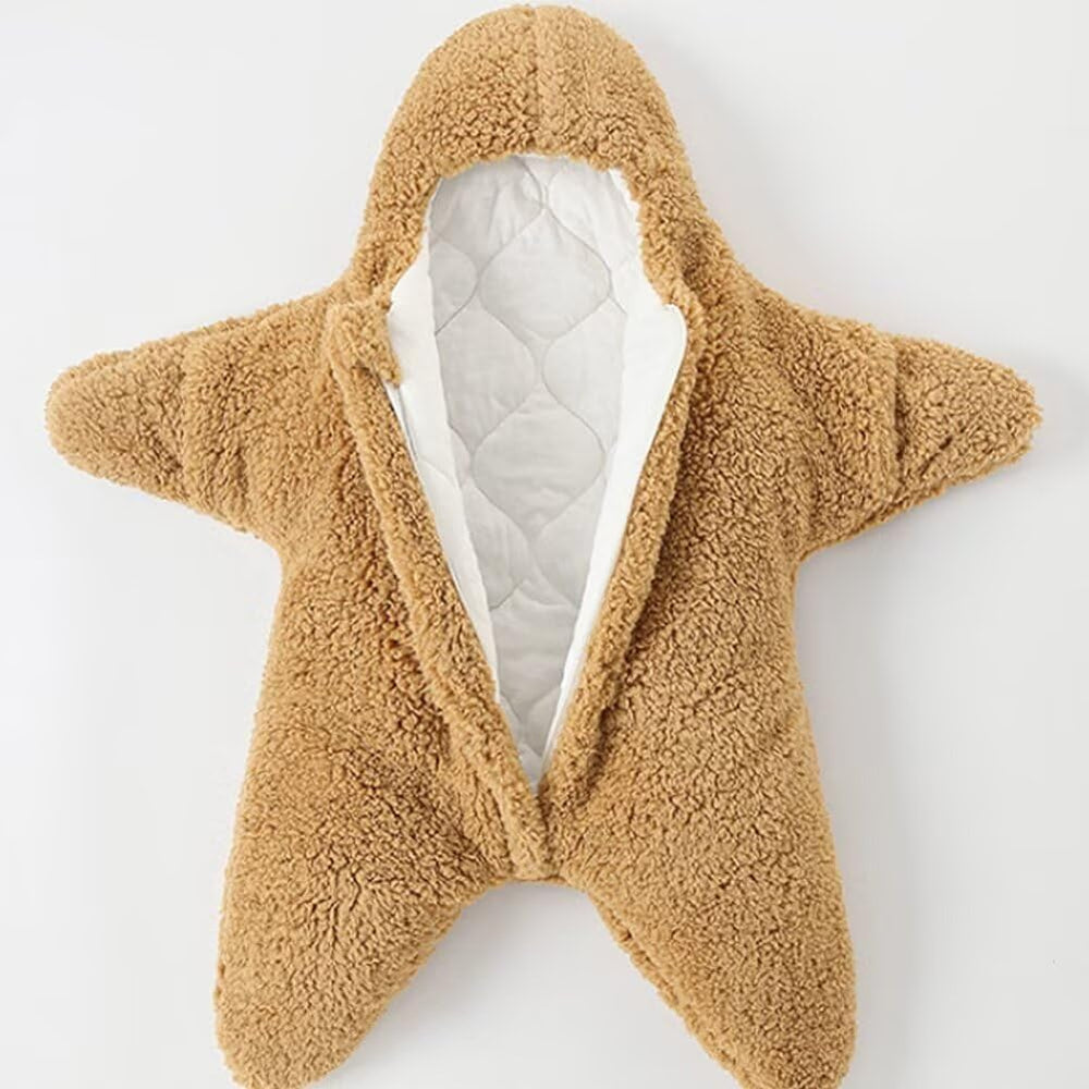 HotBlizi baby sleeping sack wrapped for peaceful sleep and warmth.