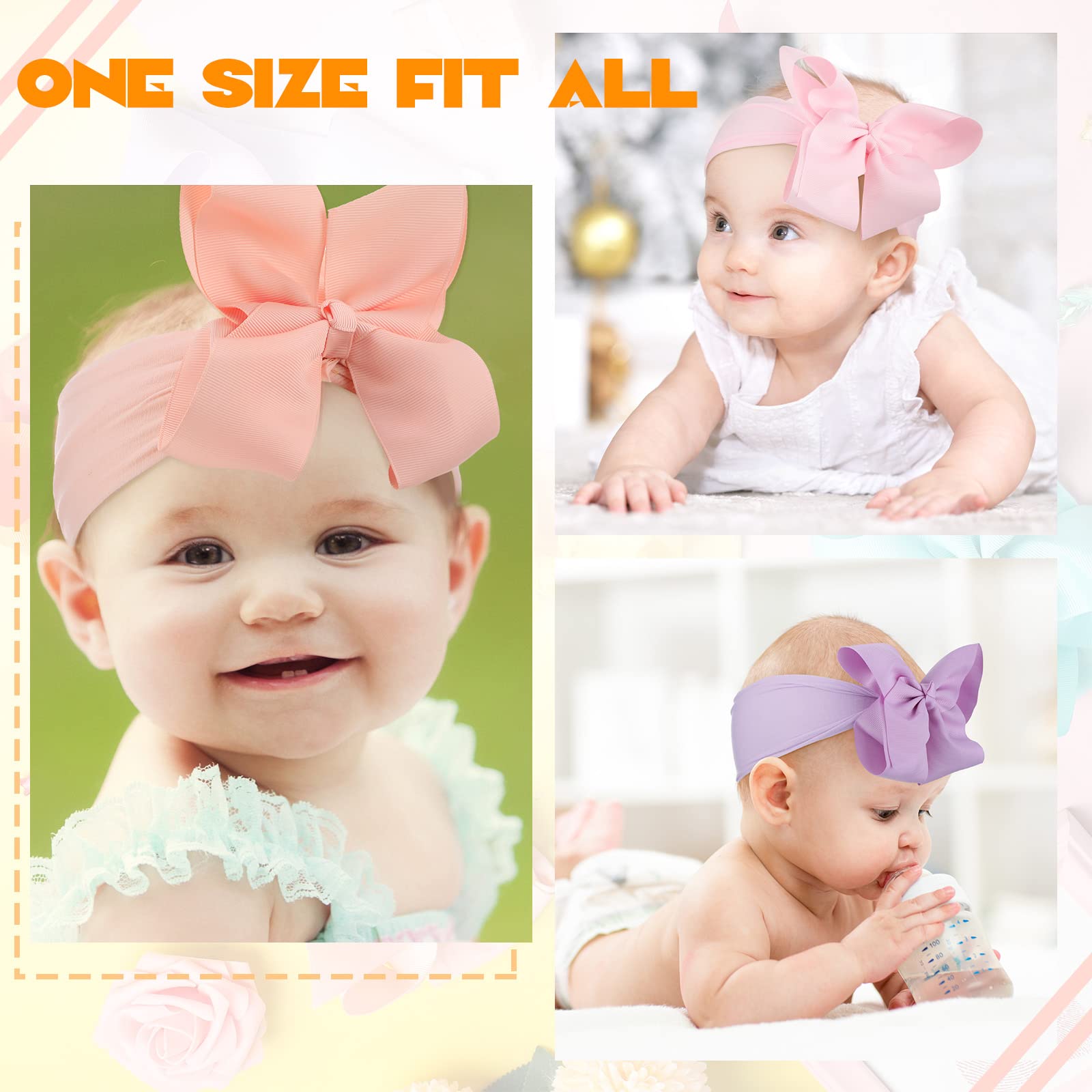 Hoteam versatile headbands are perfect gifts for baby showers and birthdays.
