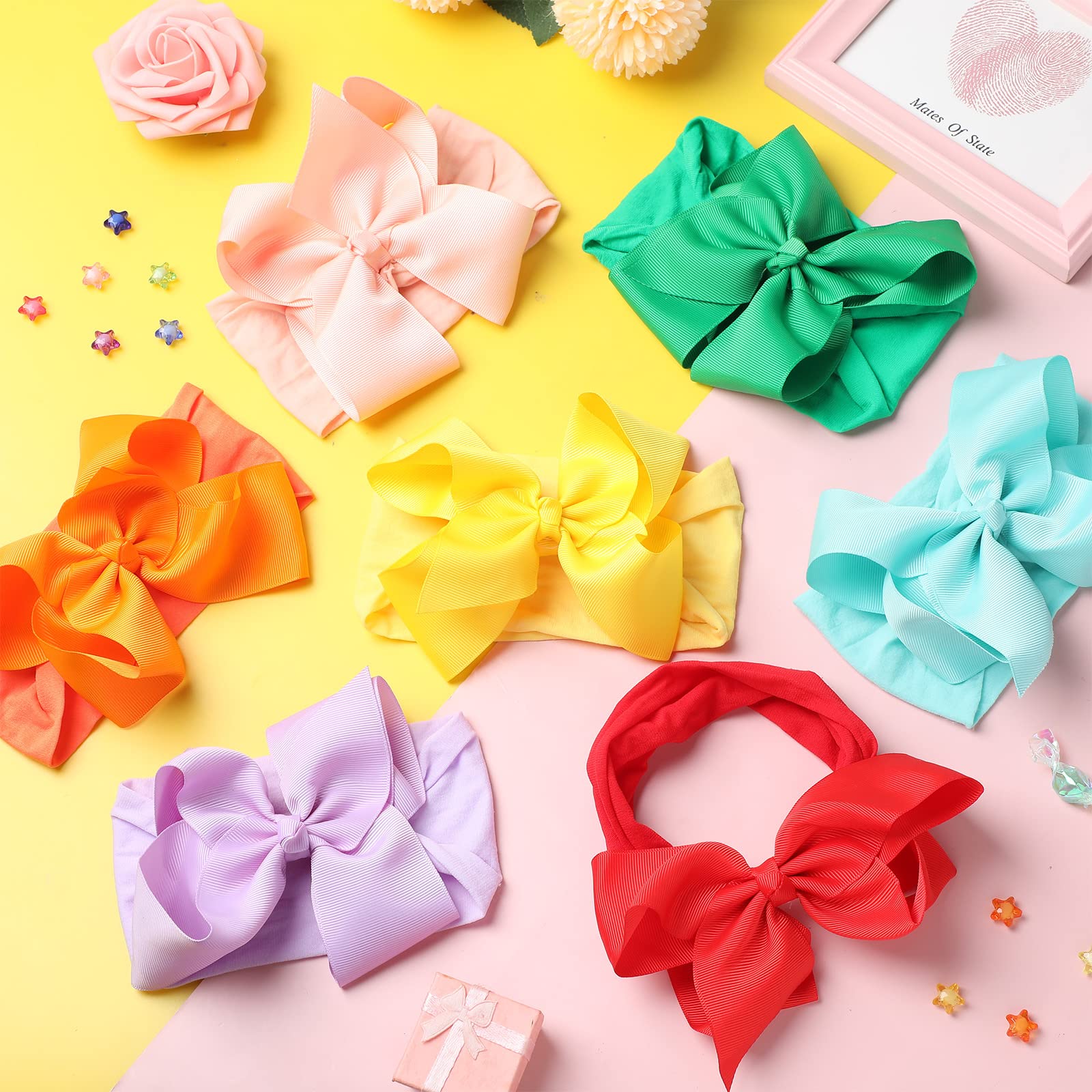 Hoteam baby headbands ideal for photography sessions and special occasions.
