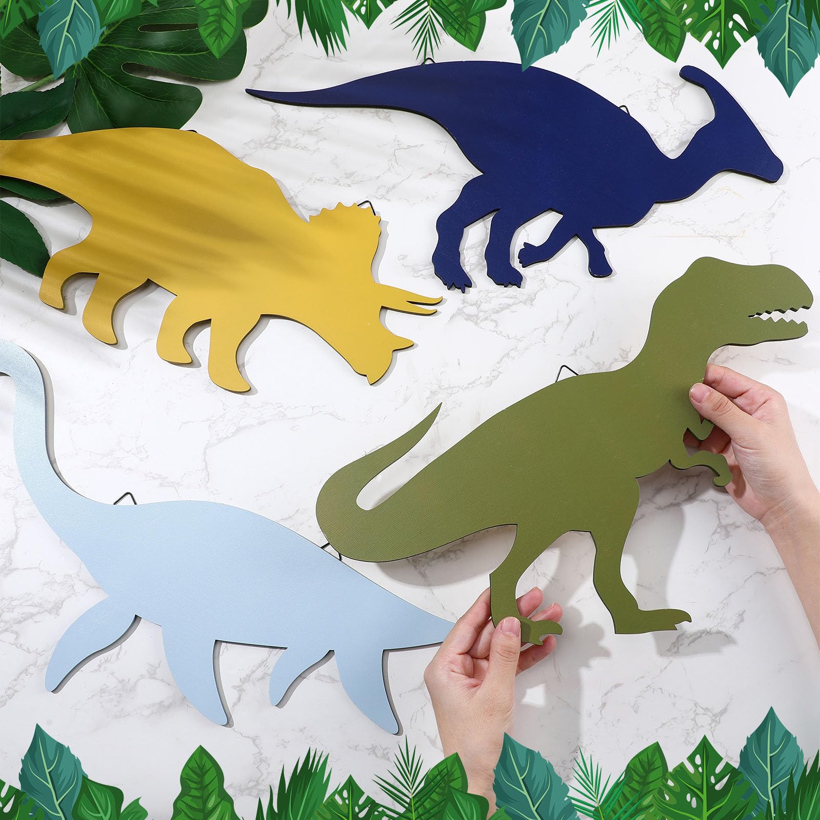 Hoteam dinosaur wall decors pterosaur-hanging adds a bright focal point and learning spark