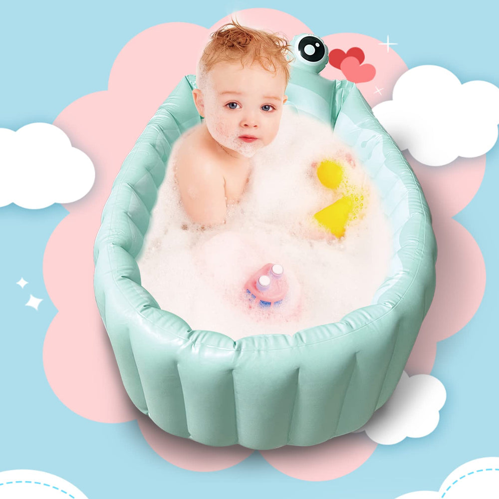 HotMax green tub includes free air pump for quick setup.