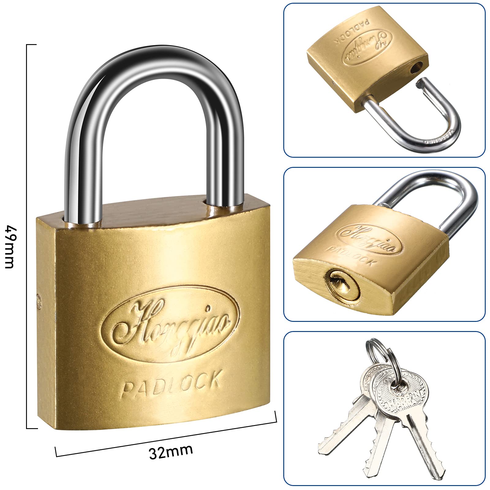Hotop adhesive fridge lock demonstrates easy no-drill installation on doors