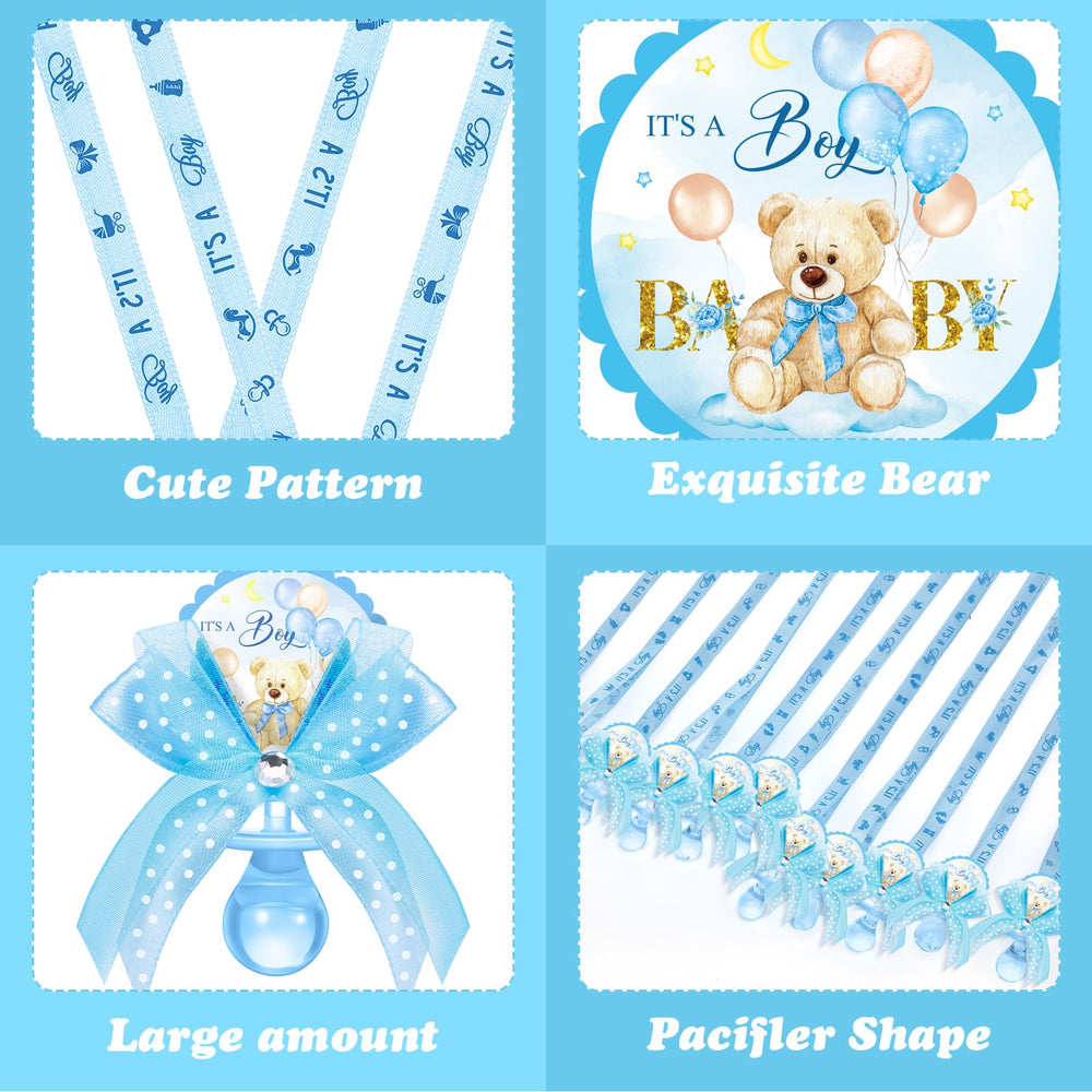 Hotop bulk 36-pack pacifier necklaces for larger baby shower gatherings